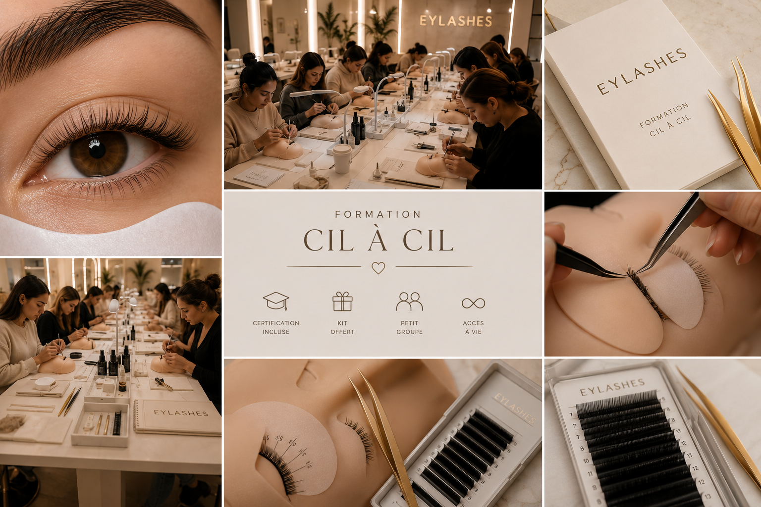 Formation cil à cil
