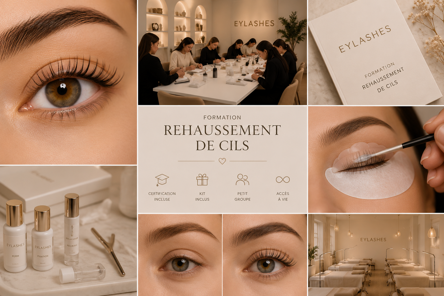 Formation Rehaussement de Cils